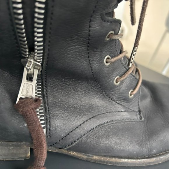 ALL SAINTS Leather Boots Size 11.5 (Used) - Picture 9 of 13